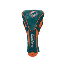 Team Golf NFL Miami Dolphins Single Apex Driver Head Cover Golf Club Single Apex Driver Headcover sopii kaikkiin ylikokoisiin mailoihin Todella tyyli