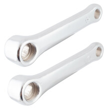 Sunlite Unicycle Cotterless Steel Crank Arm Set 5 """" S?lv