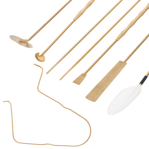 7pcs incense press tool set for making and burning incense