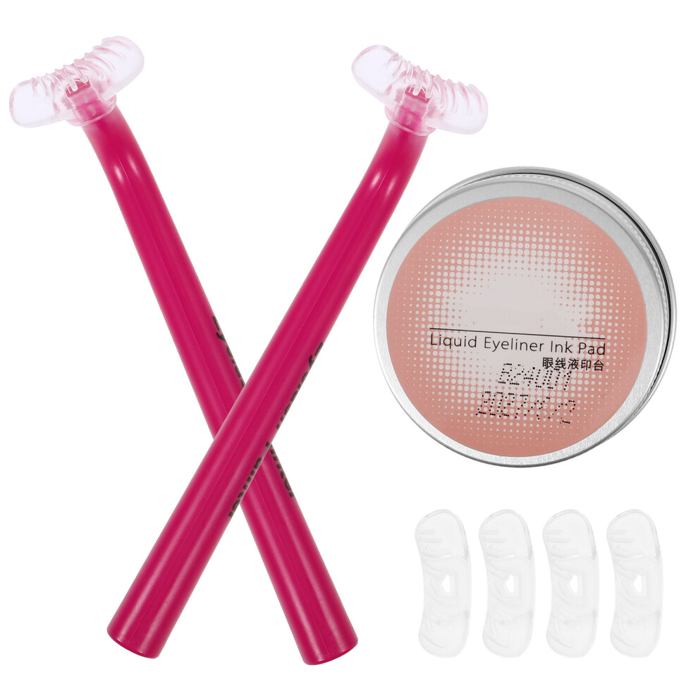 Happyyami Eyelash Stamp Set For Lower Lashes Women Eye Makeup Tool