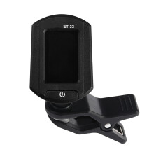 eno et-33 mini digitaal lcd chromatische accordeonstimmer zwart
