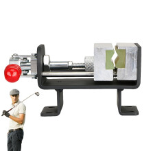 Golf Iron Holder Clamp Aluminum Desk Vise Clamp Non Slip Palm Retention Bar Grip Extractor for Golf Irons Grip Mounting Tape Sturdy