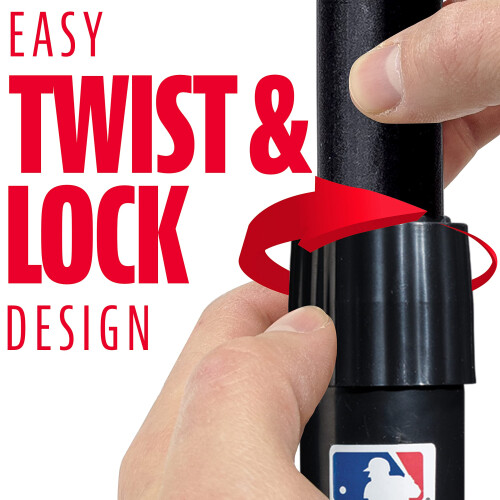 Franklin Sports MLB XT juvenil Batting Tee Black 2