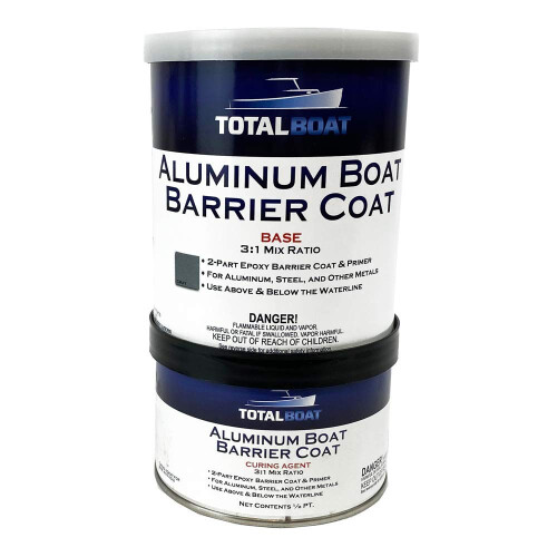 TotalBoat Aluminium Boot Barrier Coat (Quart, Grau) 32 Fl Oz (Packung von 1)