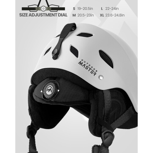 Casco da sci OutdoorMaster Kelvin - Casco da snowboard per uomo, donna e bambino 1