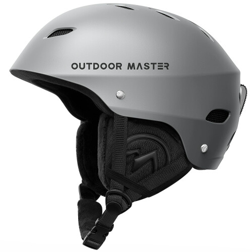 Casco da sci OutdoorMaster Kelvin - Casco da snowboard per uomo, donna e bambino