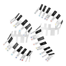plastic 88-key piano keyboard stickers colorful note guide