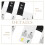 plastic 88-key piano keyboard stickers colorful note guide 8