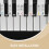 plastic 88-key piano keyboard stickers colorful note guide 9