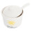 creative ceramic stew pot with lid, colored dessert and soup cup 8