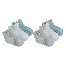 6 pairs breathable baby mesh socks for spring summer