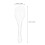 100pcs reusable plastic spoons for cake, dessert, ice cream, yogurt 2