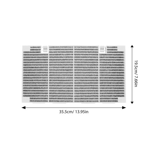 rv ac grille replacement with sponge mat for ducted 1