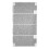 rv ac grille set with sponge mat for ducted 4