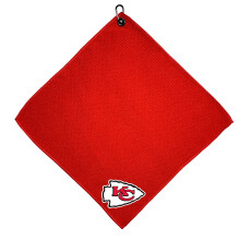 Team Golf NFL Kansas City Chiefs Microfiber Golf Toalha 15 x 15 Cor de v   rias equipes Um tamanho (31483)