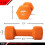 Jfit Neoprene Dabbell Pairs 6 lb 2