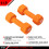 Jfit Neoprene Dabbell Pairs 6 lb 4