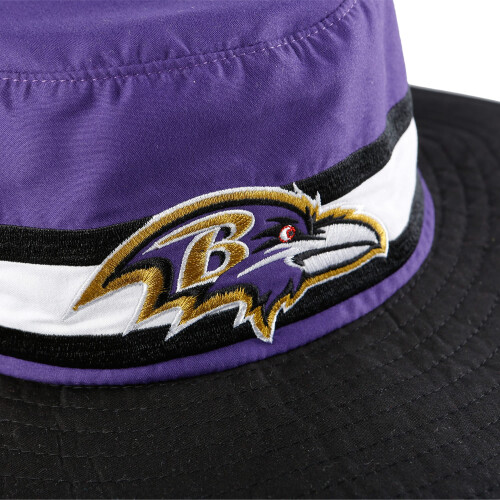 Gorro Boonie com Listras da Equipa Baltimore Ravens da NFL 2