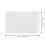 White PP File Box with Lid A4 Document Organizer for Desk 2