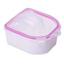 2pcs two layer nail soak bowls for hand care and dead skin removal