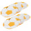 16pcs football printing paper dinner 8
