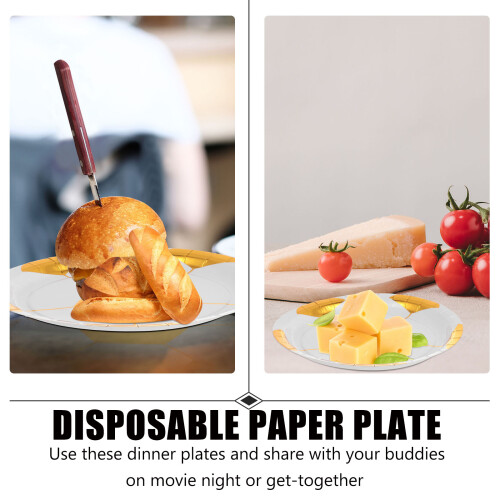 16pcs football printing paper dinner 2