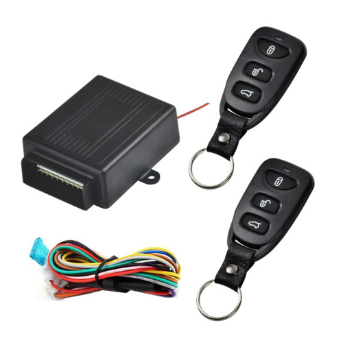 car remote central lock motor keyless entry for 12v vehicles black