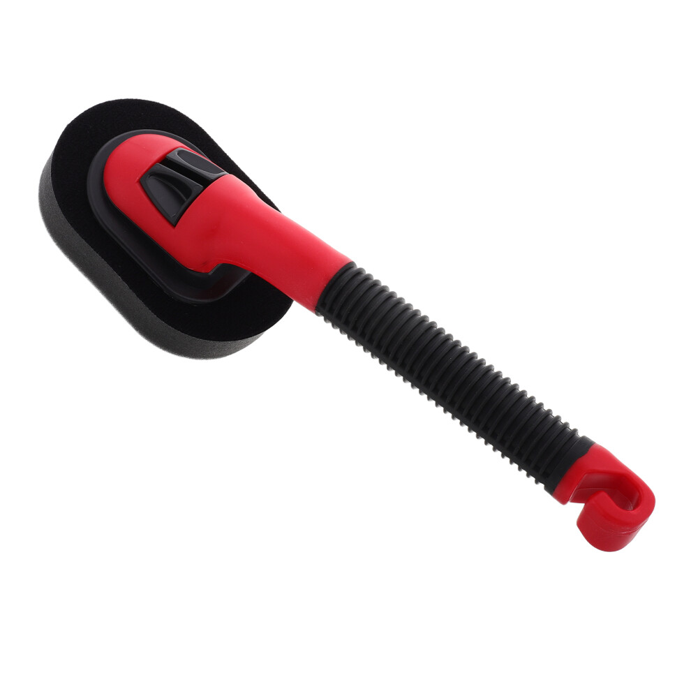 Ergonomic Tire Brush With Non Slip Handle And Reusable Sponge Pad 3303680048902