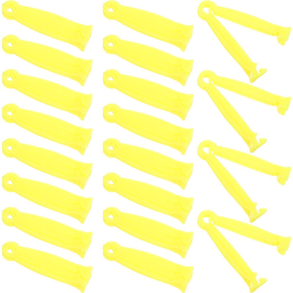 100Pcs Plastic Umbilical Cord Clamps For Household And Livestock Use 3303680045352