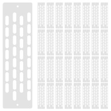 50pcs beehive door multi-hole anti-escape sheet for beekeeping