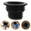 3pcs universal silicone washing machine drain hose seal 10