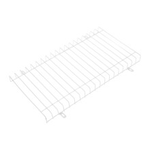 exitbord schadebeveiliger metalen draadguard wandmontage