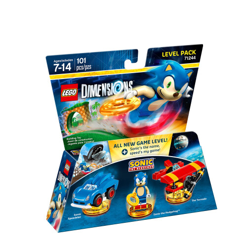 Warner Bros Sonic the Hedgehog Level Pack - Wymiary Lego 1
