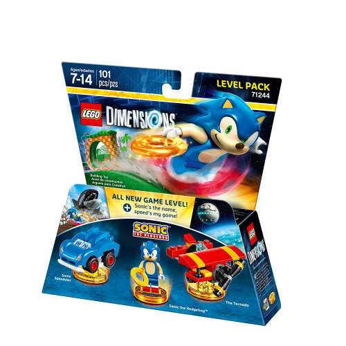 Warner Bros Sonic the Hedgehog Level Pack - Wymiary Lego 2