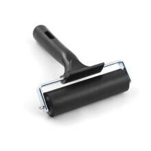 6 Inch Rubber Roller For Tape And Print Projects Crafting Wallpapers And Scrapbooks Black