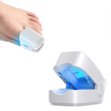 Nail Fungus Cleaning Laser Device, Blue Light Nail Therapy for Damaged Discolored Thick Toenails & Fingernails, Effective Rechargeable Nail Fungus Rem