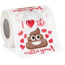 Toaletn    papier Maad Romantic Novelty - vtipn    darcek na Valent   na alebo k v   rociu