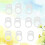 10pcs silicone baby pacifier clips holders rings gaskets transparent 5