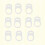 10pcs silicone baby pacifier clips holders rings gaskets transparent 3