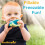 Teetherpop Fillable Silicone Teether for Babies - Breastmilk Popsicle Molds for Teething with Spill-Proof Sippy Slits - Freezable Baby Teethers for L 2
