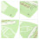 30Pièces Sachets Fermeture Double Anti- Lait Bébé Vert 7