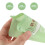 30Pièces Sachets Fermeture Double Anti- Lait Bébé Vert 8