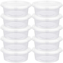 100pcs plastic sauce containers with lids for takeout packaging