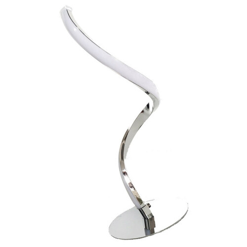 1Stk Aluminium Touch Tischlampe Leselicht Nachttisch