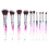 10 Pcs Makeup Brush Set Travel Foundation Accessories 2