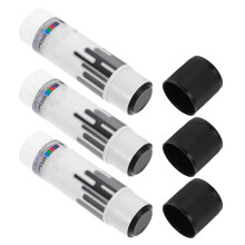 3 zwarte vee-markeringstiften voor koeien en geiten, schrijvend