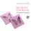 30Pcs Portable Pink False Eyelash Holder Compact Lash Box for Storage 9