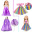Wondoll 10-Sets Dolhes para American-14 polegadas-compat   veis com roupas e roupas artesanais de 14,5 polegadas de 14,5 polegadas, presente de ani 4