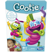 Hasbro Cootie: Mixing & Matching Bug-Building Game for 2-4 Players, Ages 3+, F3100