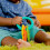 Bright Starts Bright Starts Tropical Chews Silicone Teething Ring - BPA-Free Monkey 3